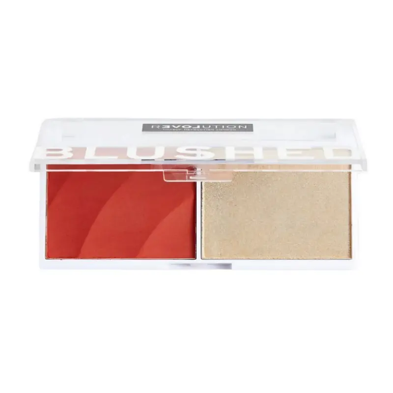 Revolution Duo Blush & Highlighter Blushed Daydream.webp