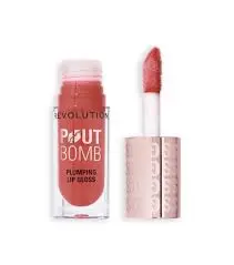 Revolution Pout Bomb Plumping Gloss Melba Warm Peach