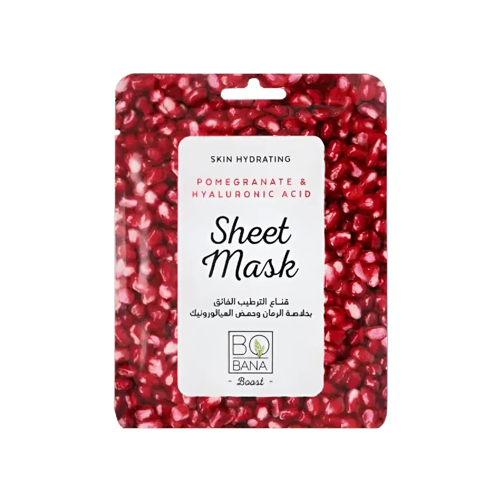 Bobana Pomegranate & Hyaluronic Acid Sheet Mask